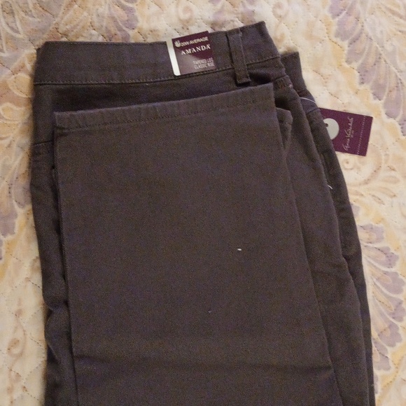 Gloria Vanderbilt stretch jeans sz 20W - Picture 3 of 6